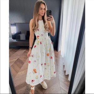 H&M Wildflower Linen dress